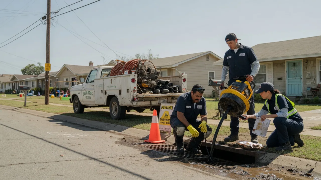 Drain Cleaning in Deersville, OH near me
